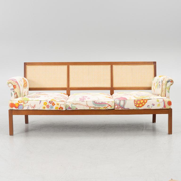 Josef Frank, sofa, model 1100, Svenskt Tenn, second half of the 20th century.