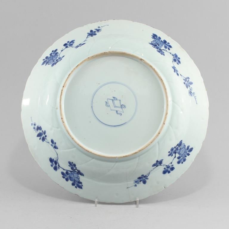 SKÅLFAT, porslin, Kina 1700-tal.