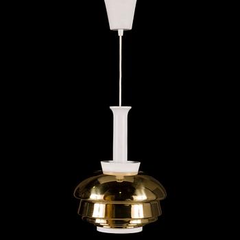 ALVAR AALTO, A pendant 'A335B' ceiling light for Valaistustyö, Finland.