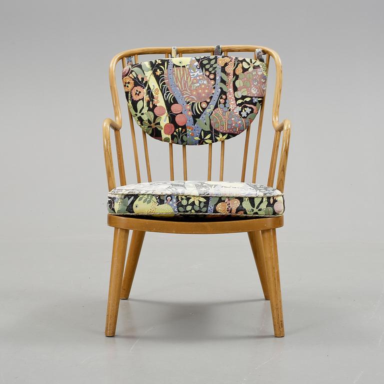 FÅTÖLJ, Kocks Snickerifabriker, Trelleborg, 1940-tal.