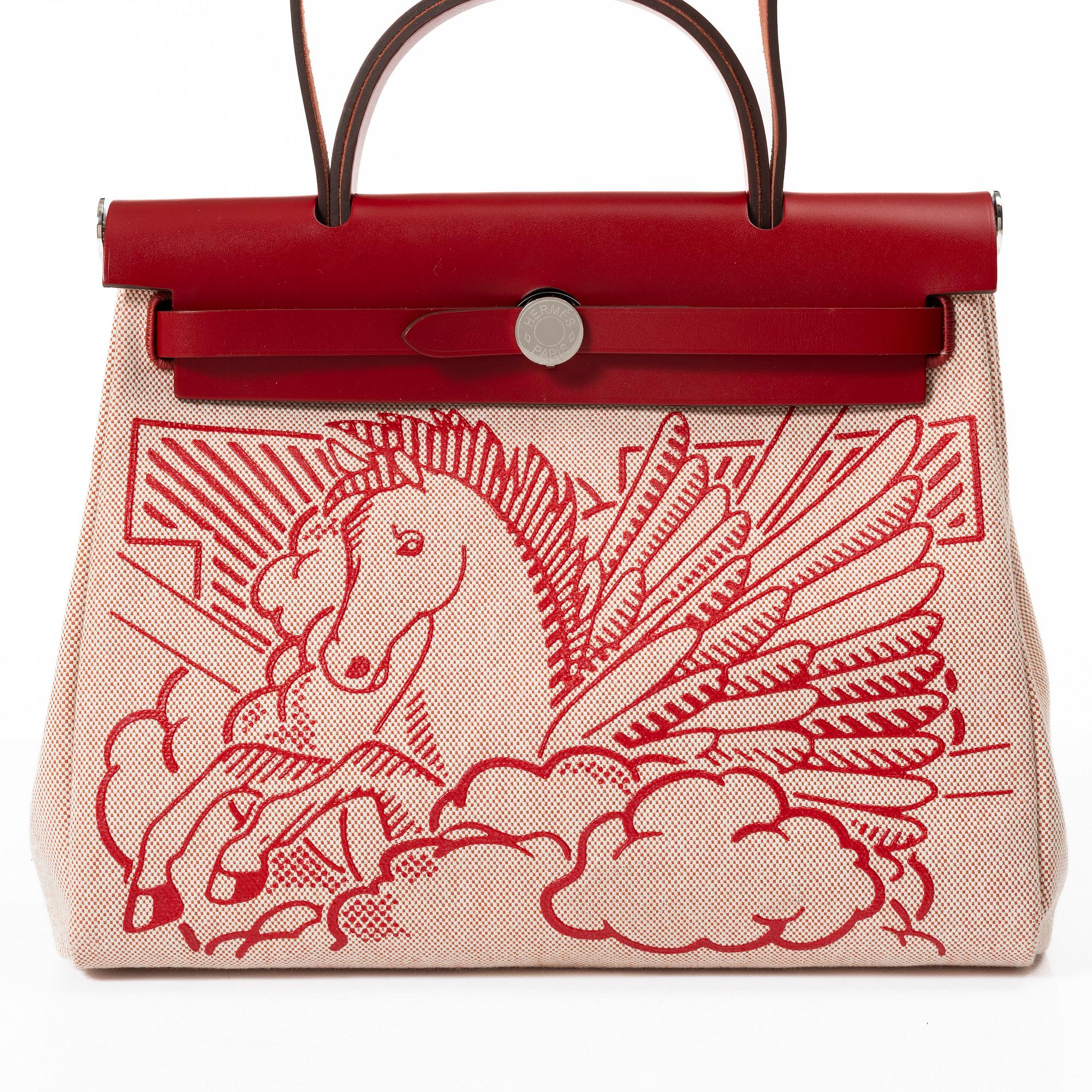 Hermès, Bag, "Herbag Zip Pegase", 2021.
