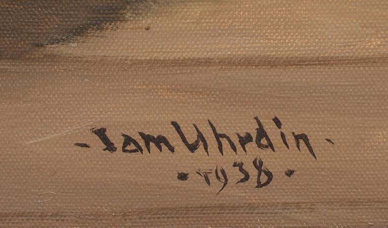 SAM UHRDIN, olja på duk, signerad och daterad 1938.