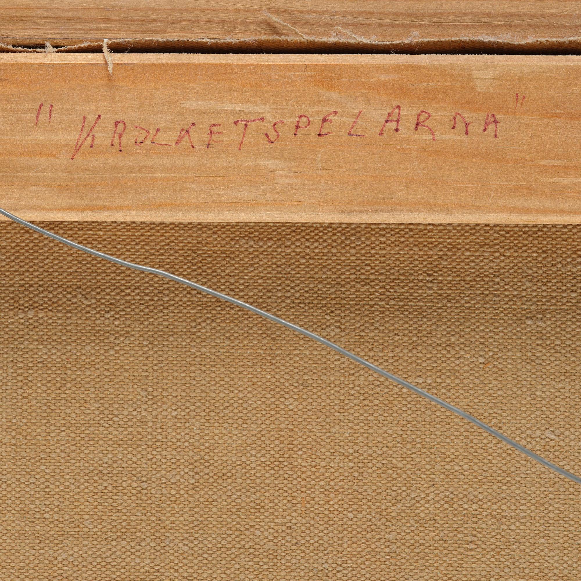 Ragnar Sandberg, "Krocketspelarna".