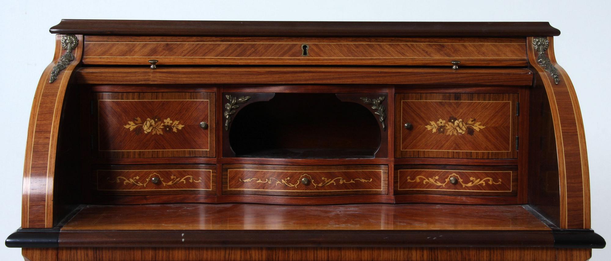 RULLKLAFFSSEKRETÄR, Louis XVI-stil, 1900-tal.