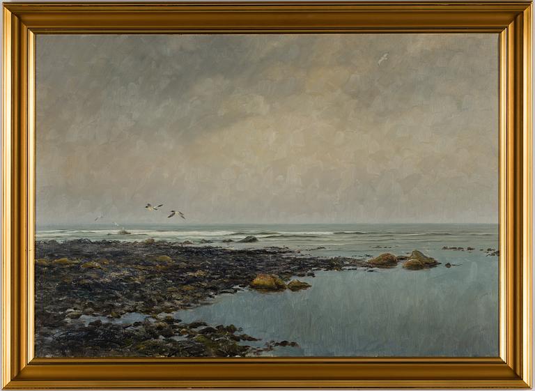 GÖRAN PETERSSON, oil on canvas, signed and dated 90 .