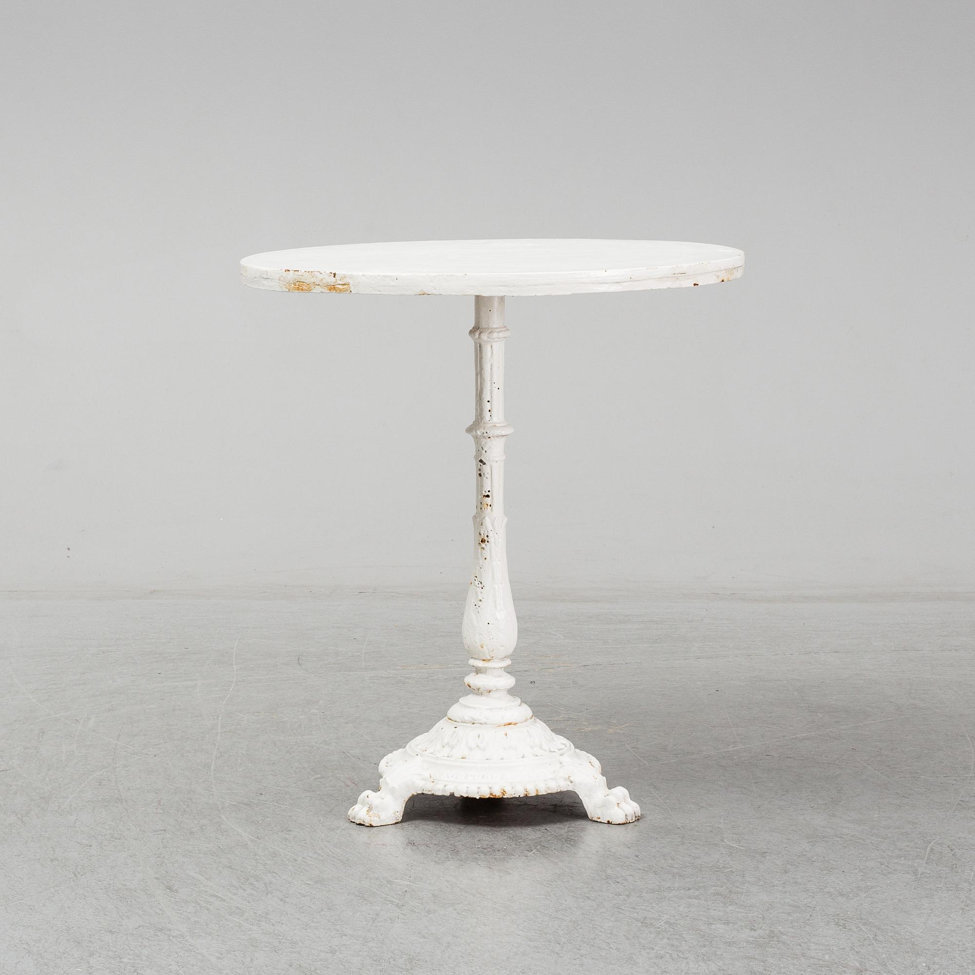 TRÄDGÅRDSBORD,  Skoglund & Olson, Gefle, 1900-talets början.