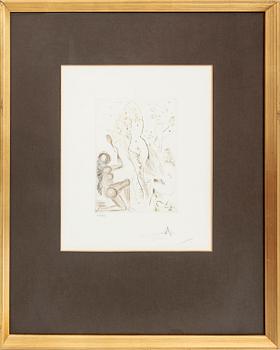 Salvador Dalí, “Blanchefleur” from “The Decameron”.
