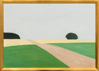 Axel Kargel, oil on canvas, signed 1968.