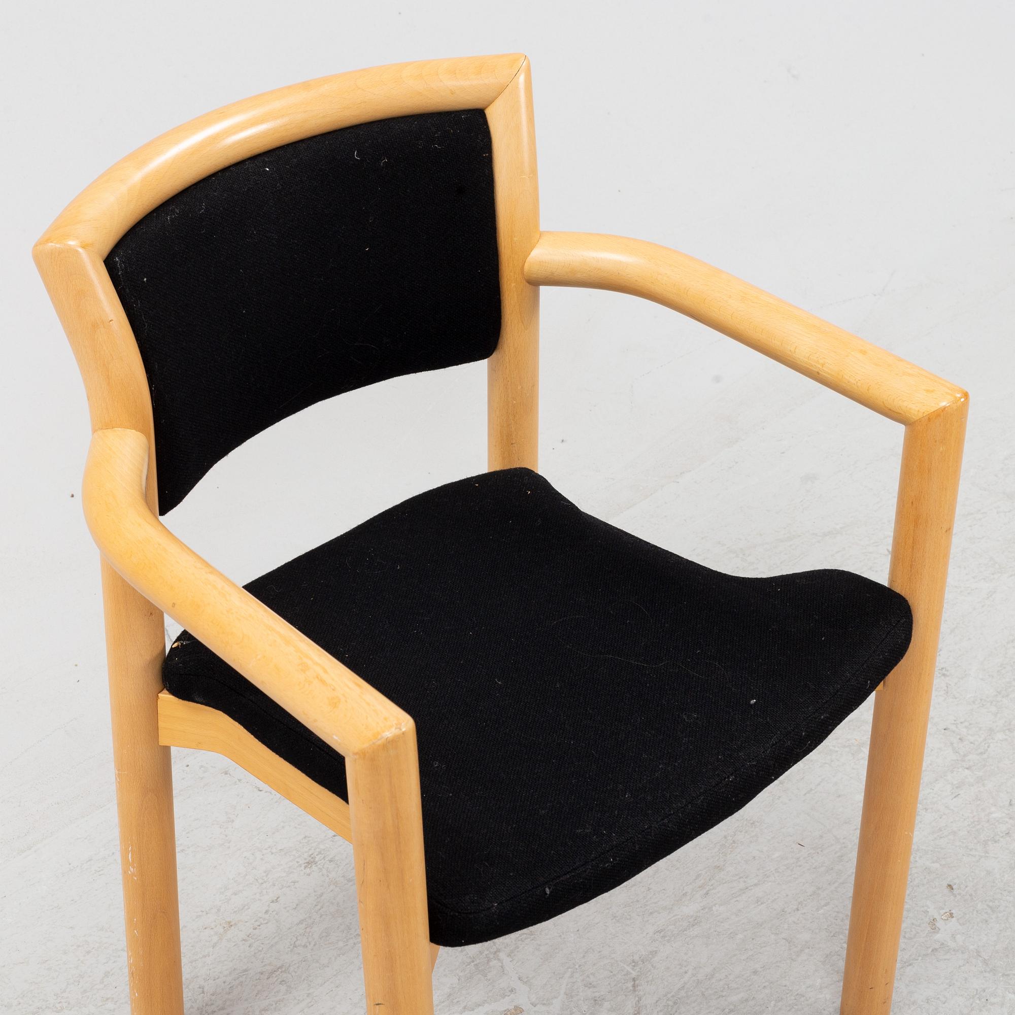 Jan Ekselius, matgrupp, 11 delar, JOC Möbler, sent 1900-tal.