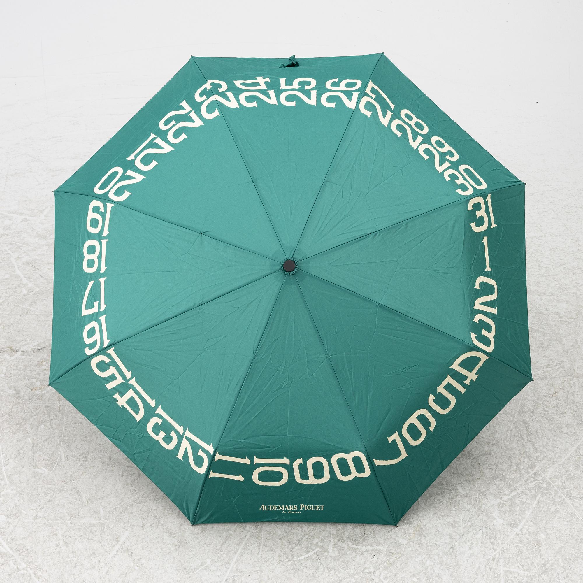 Paraply, Audemars Piguet.