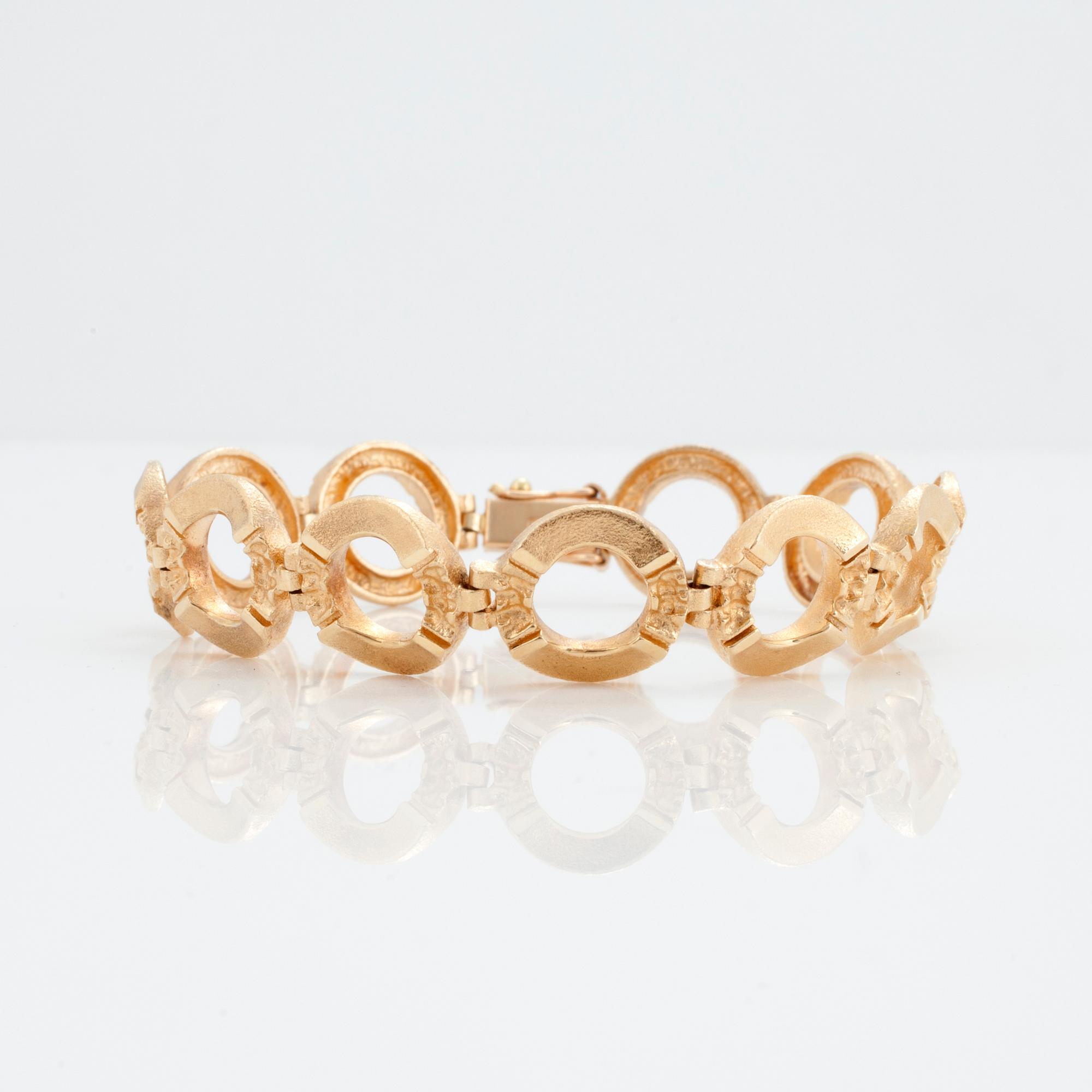 ARMBAND, 18K guld.