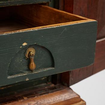 A Baroque Oak Cabinet, second half of the 18th Century.