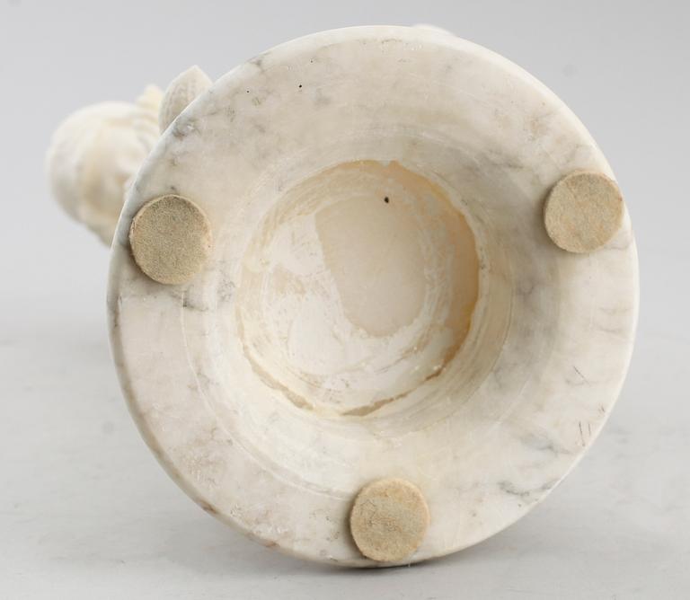 SKULPTUR, alabaster, 1900-talets första hälft.