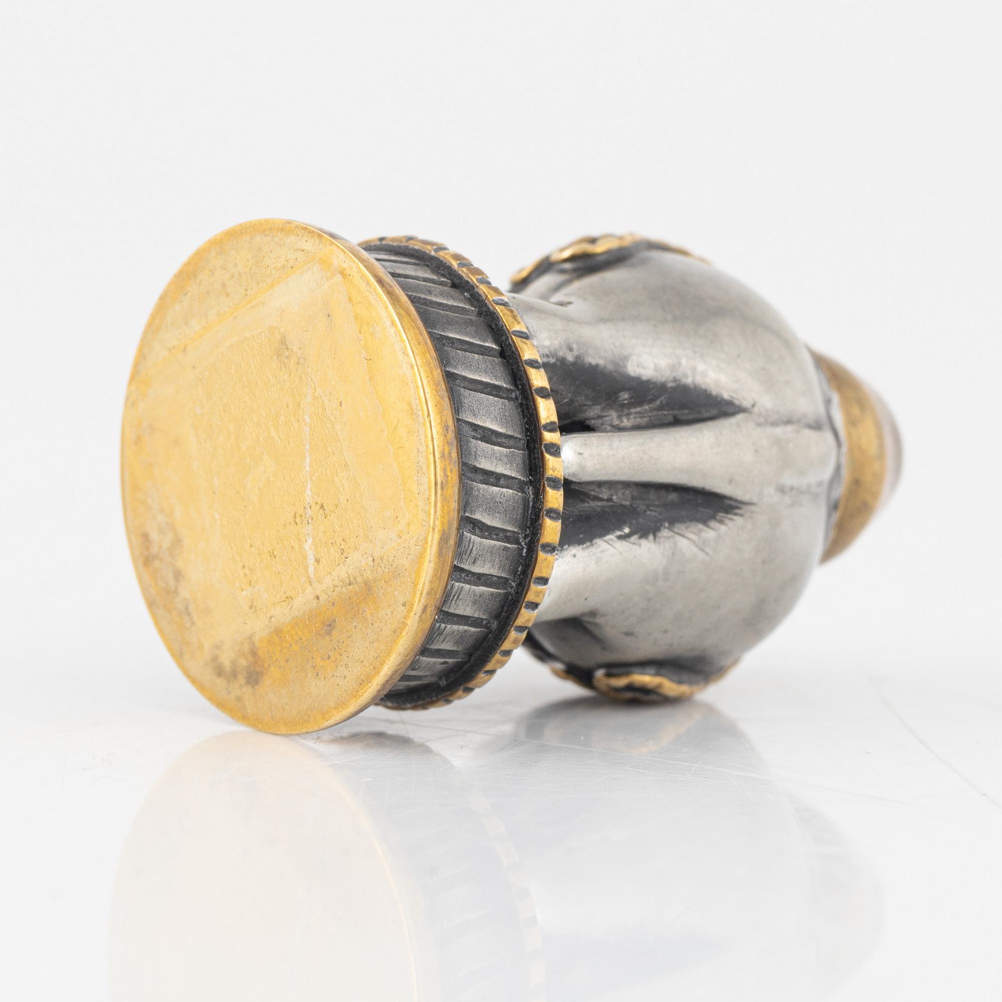 Estrid Ericson, tillskriven, sigillstamp för Firma Svenskt Tenn, 1900-talets andra hälft.