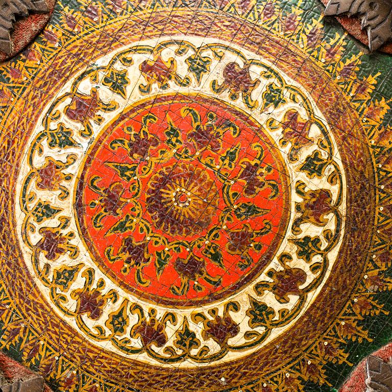 A Indo-Persian shield from the 19th century.