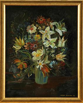 FRITHIOF BERGLUND, olja på pannå, sign o dat -40.