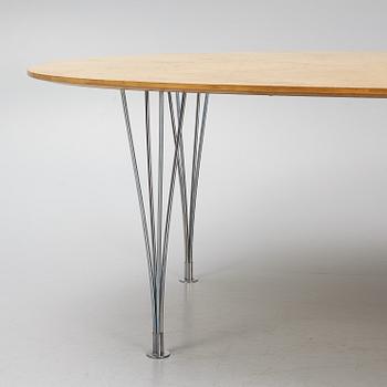 Bruno Mathsson & Piet Hein, a "Superellips" dining table Mathsson International.