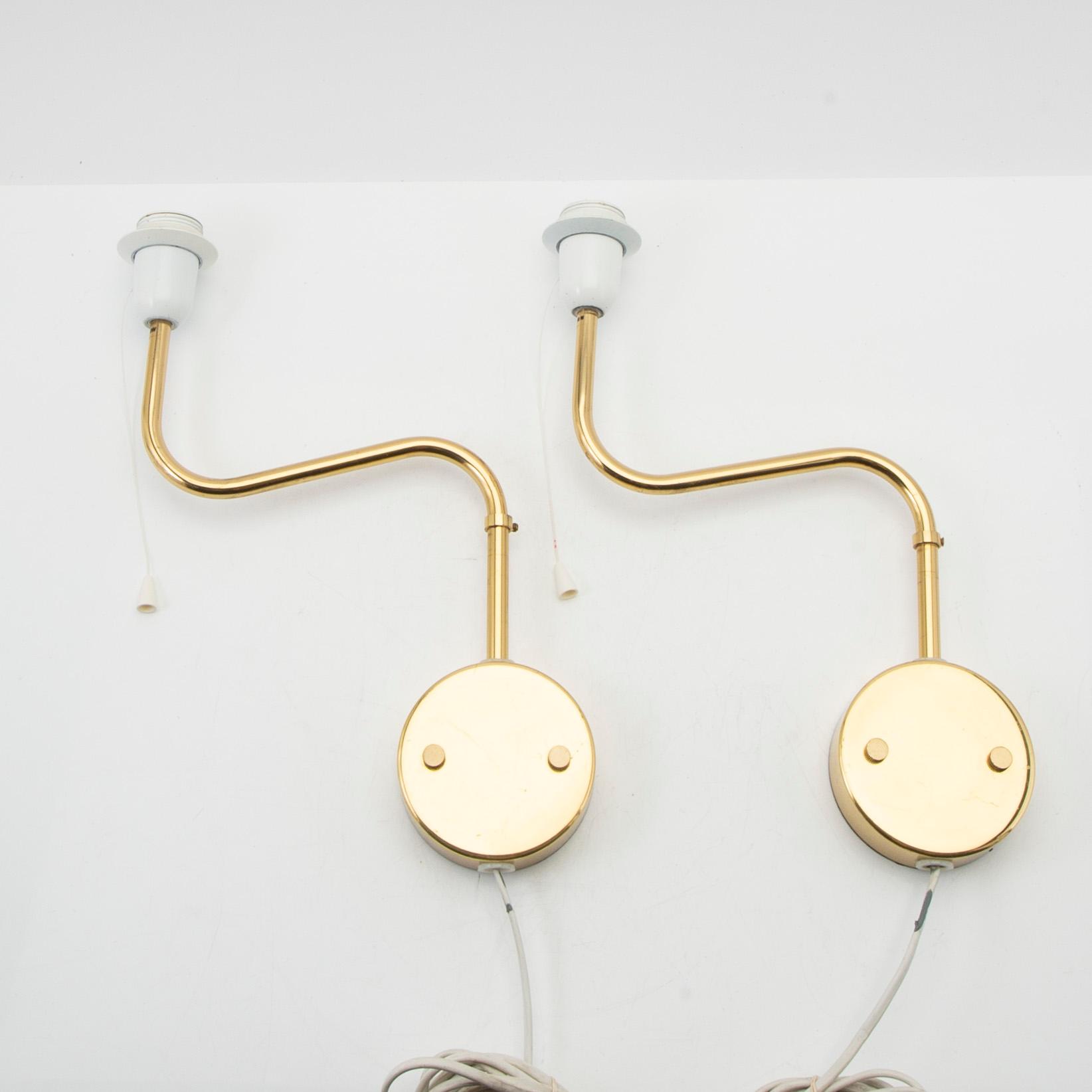 Bergboms, Wall lamps, a pair, "V-176", second half of the 20th century.