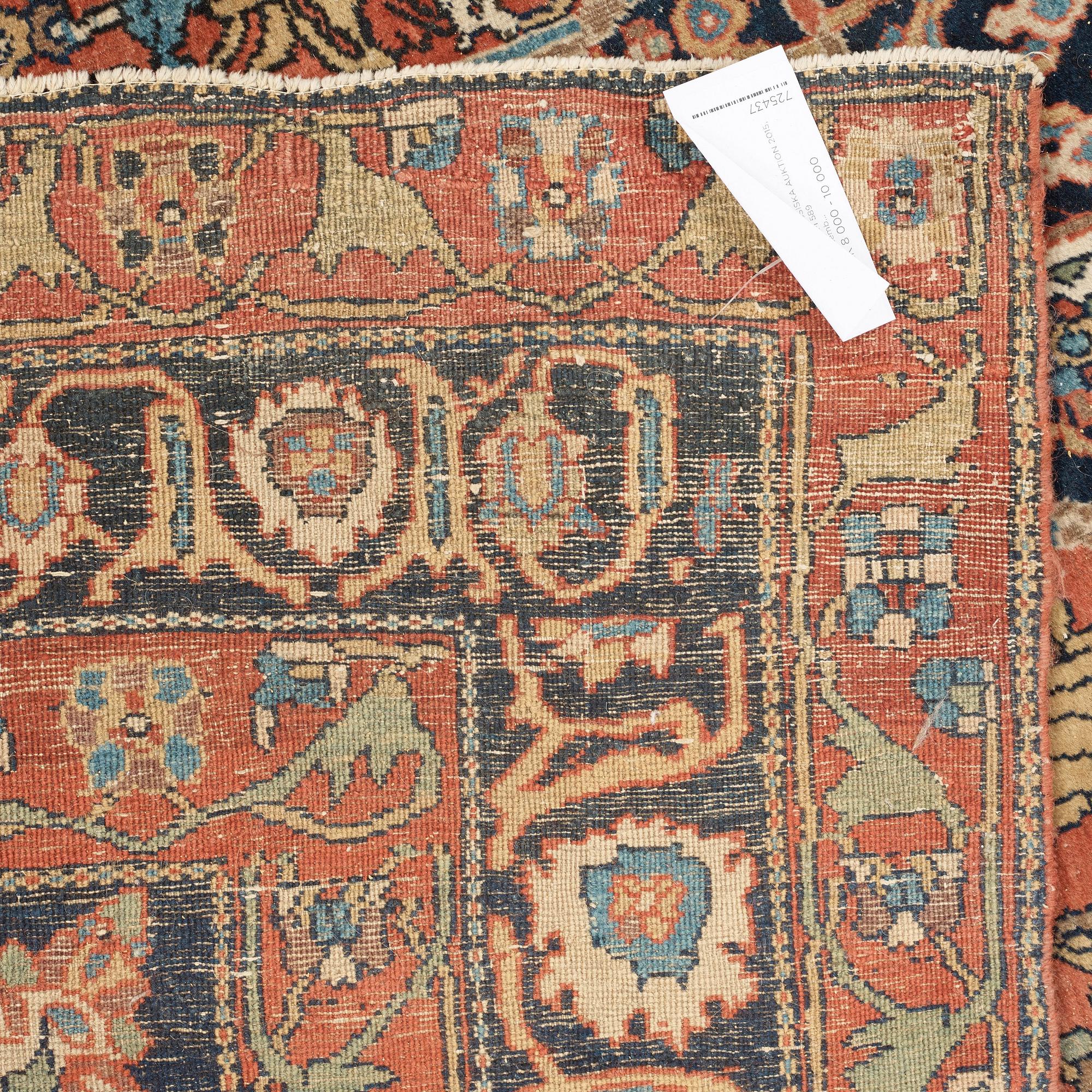 RUG. Semi-antique Sarouk. 201,5 x 127,5 cm.