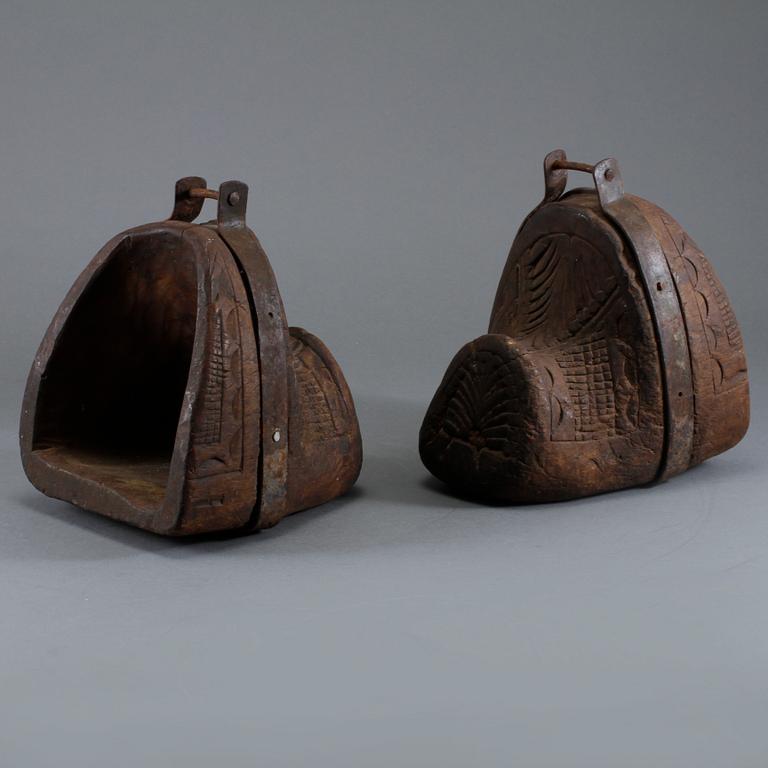 STIGBYGLAR, ett par, möjligen Sydamerika, 1800-tal.