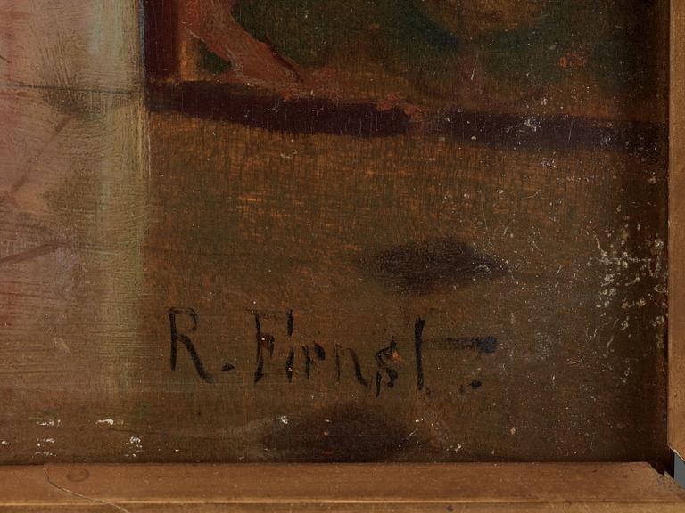 Rudolf Ernst, Inträde i palatset.