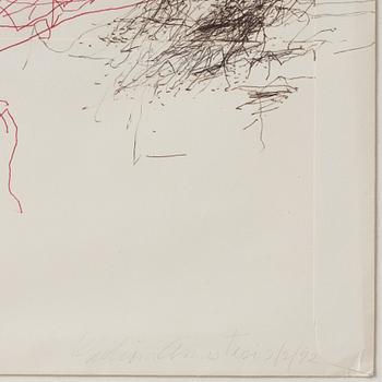 William Anastasi, 'Utitled (Subway Drawing)'.