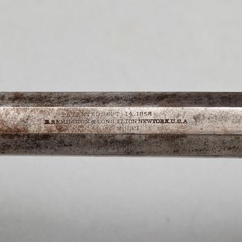 SLAGLÅSREVOLVER, Remington, m/1858.