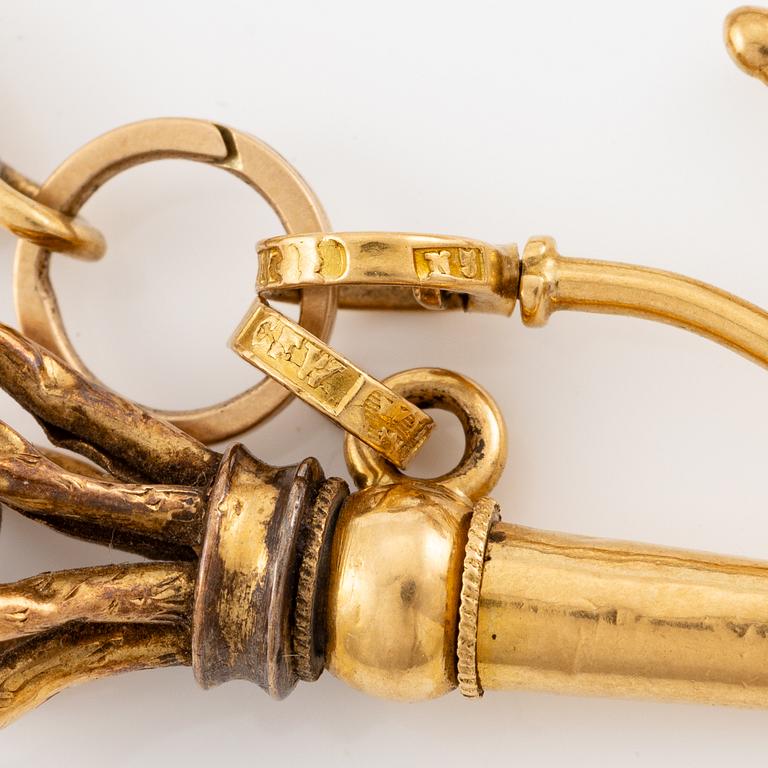 An 18k gold pocket watch by J. Widerstad (watchmaker in Stockholm 1785-1834).