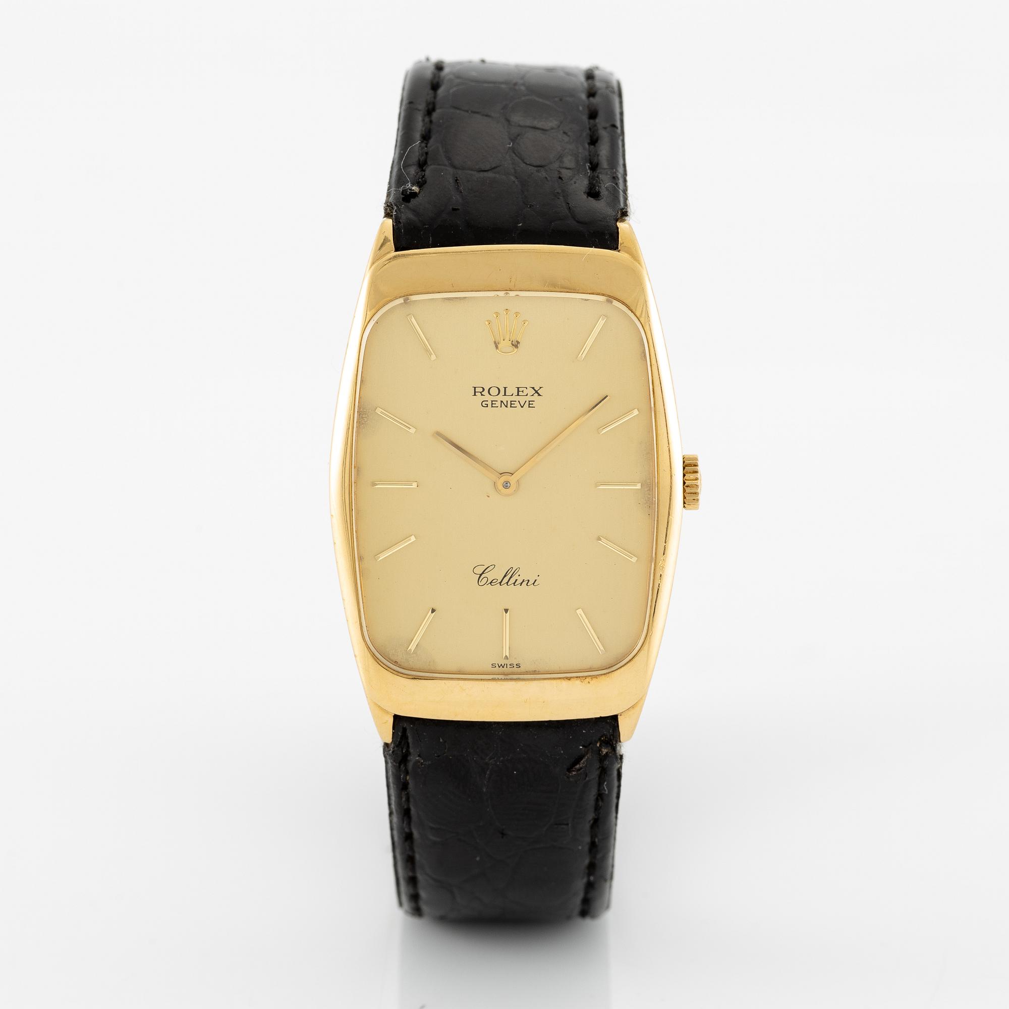 Rolex, Cellini, 26.5 x 35.5 mm.