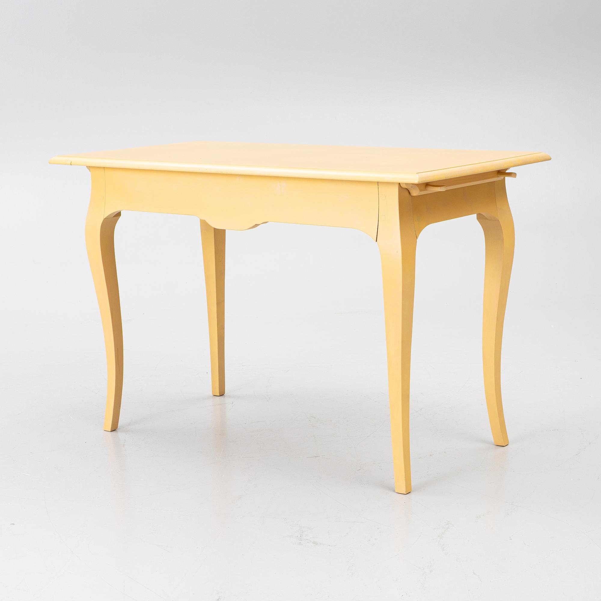 IKEA, an 'Österbybruk' desk and 'Hallunda' chair, IKEA’s 18th-century series, 1990s.