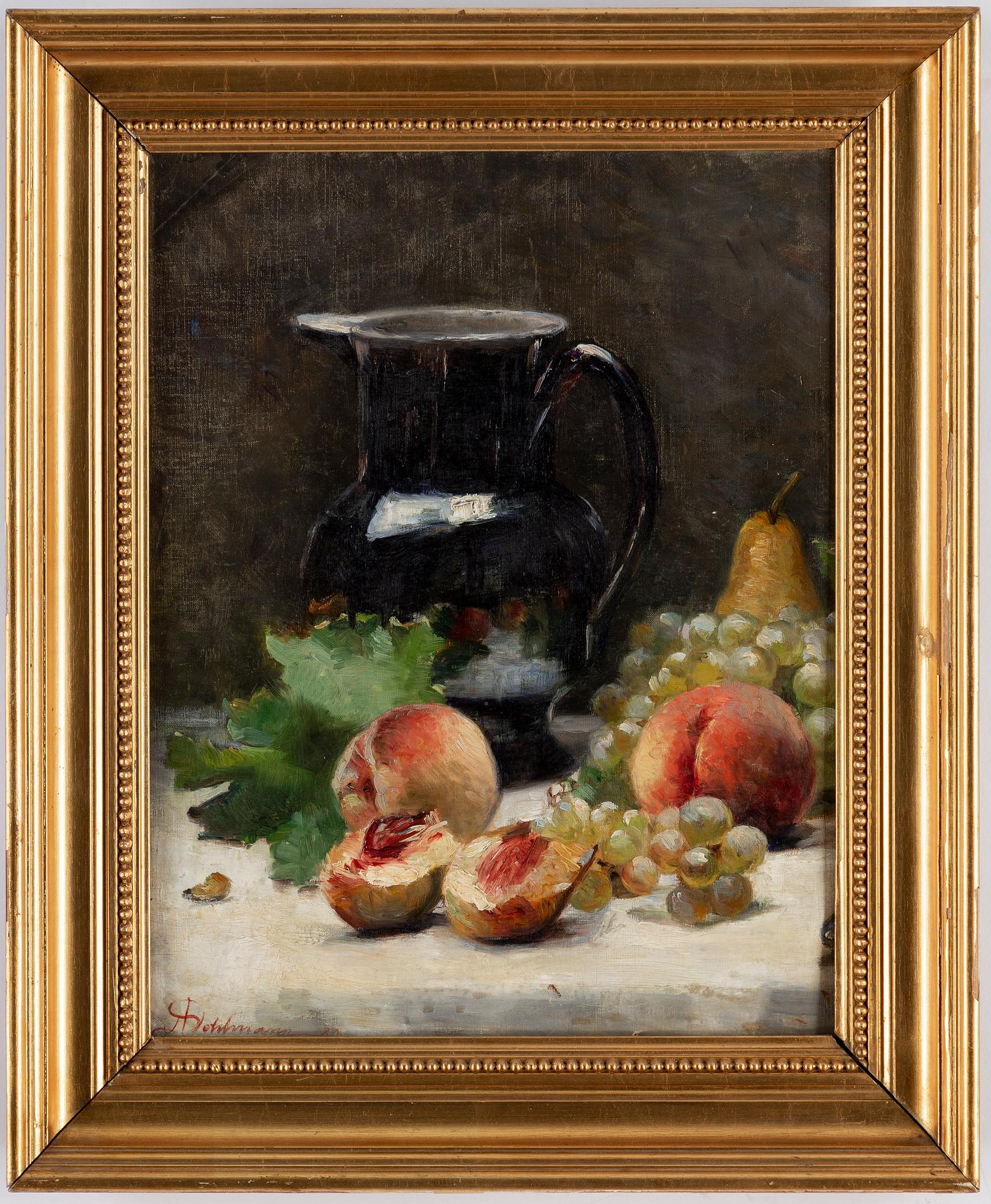 AUGUSTA DOHLMANN, oil on canvas, signed and dated -89.