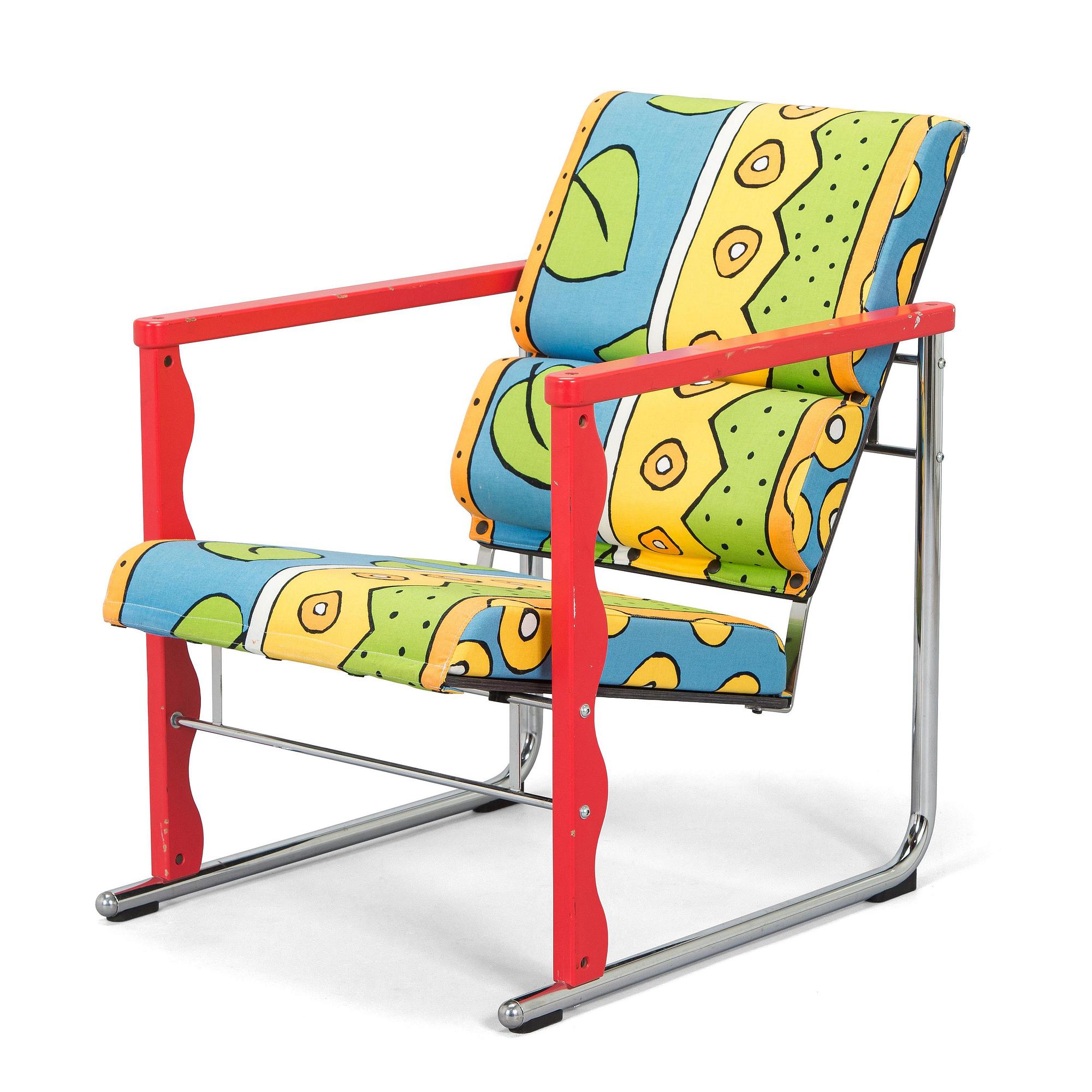 Yrjö Kukkapuro, Nojatuoli, "Experiment", Avarte, 1980-luku.