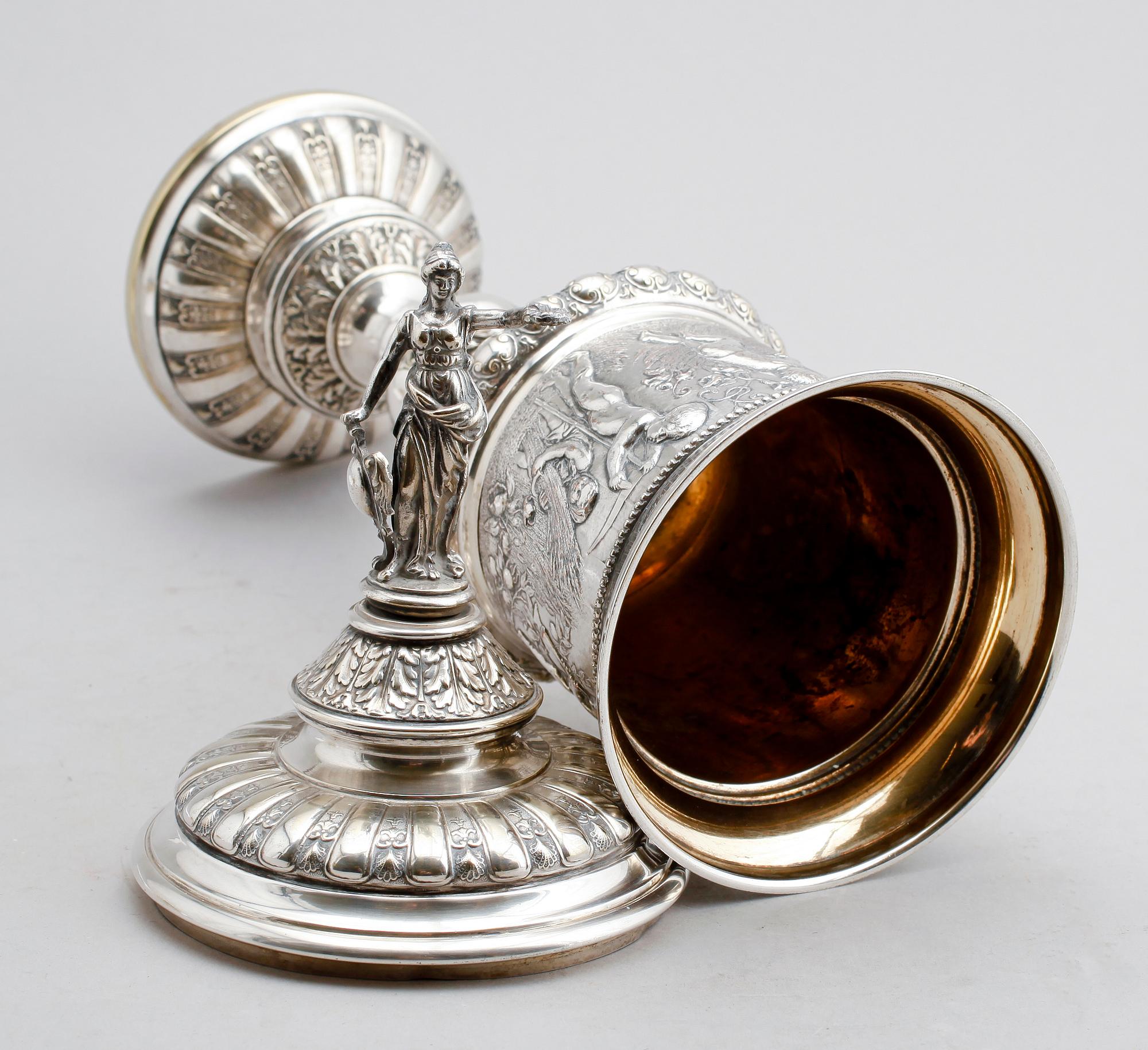 LOCKPOKAL, nysilver, GAB, sekelskiftet 1900.