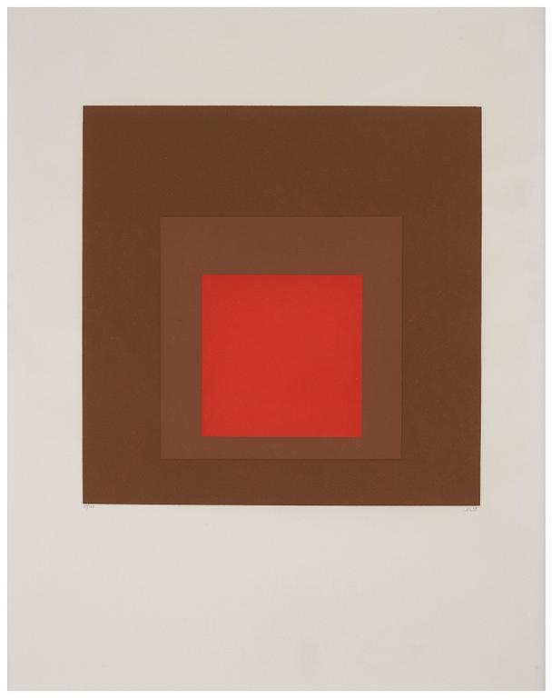 Josef Albers, "Hommage au carré".