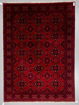 Carpet, Afghan, s.k. "Khan Mohammadi", ca 347 x 254 cm.