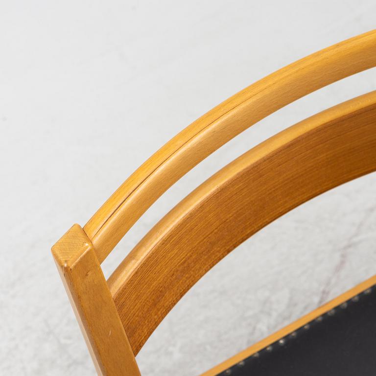 Axel Larsson, a set of five chairs, model "8-107", Svenska Möbelfabrikerna Bodafors, 1950-60s.