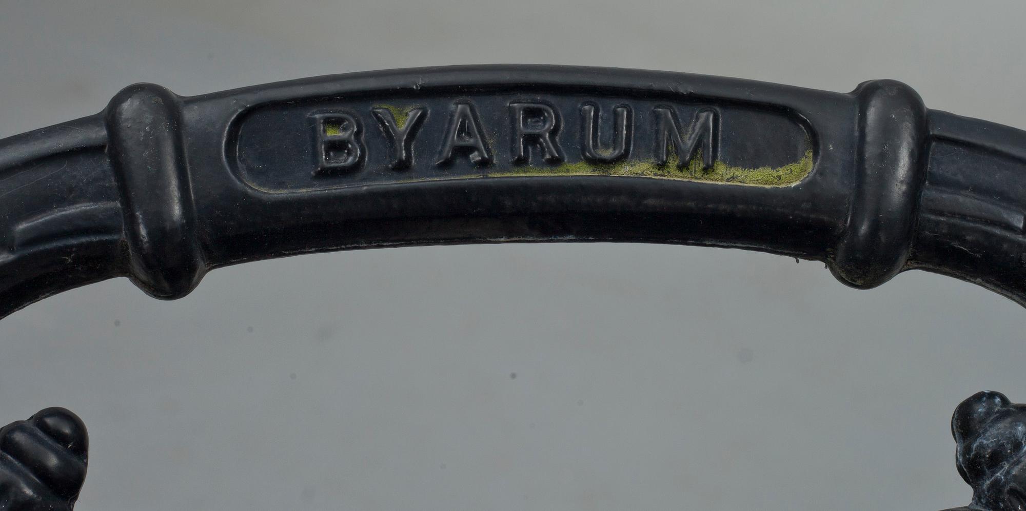 BÄNK, Byarums Bruk, sent 1900-tal.