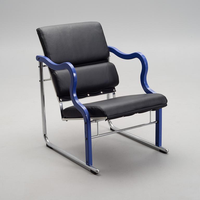 YRJÖ KUKKAPURO,  nojatuoli "Experiment" Avarte 1980-luku.