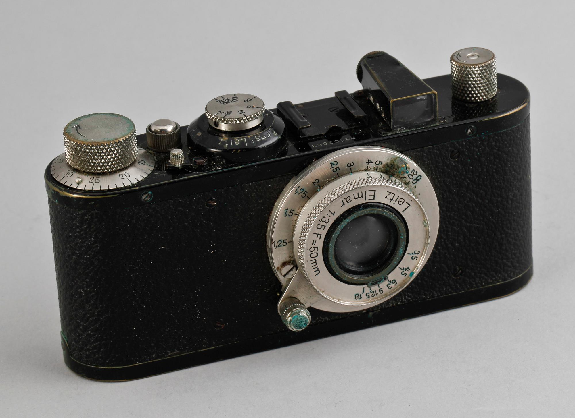 KAMERA, Ernst Leitz (Leica), Tyskland, 1900-talets första hälft.