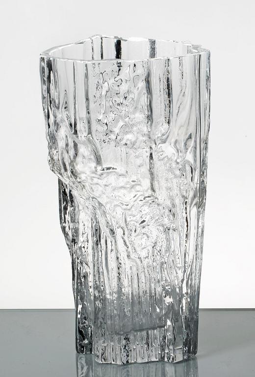 VAS, glas, Tapio Wirkkala, sign o numr 3544, Finland 1900-talets andra hälft.