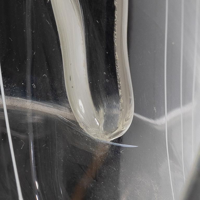 Bengt Orup, a 13-piece 'Strikt' glass service, Johansfors, mid-20th Century.