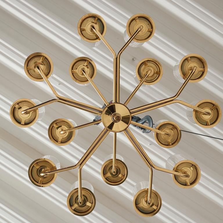 Hans-Agne Jakobsson, a pair of ceiling lamps, model 'Sonata' T434/15, Hans-Agne Jakobsson AB Markaryd, Sweden 1960-1970s.