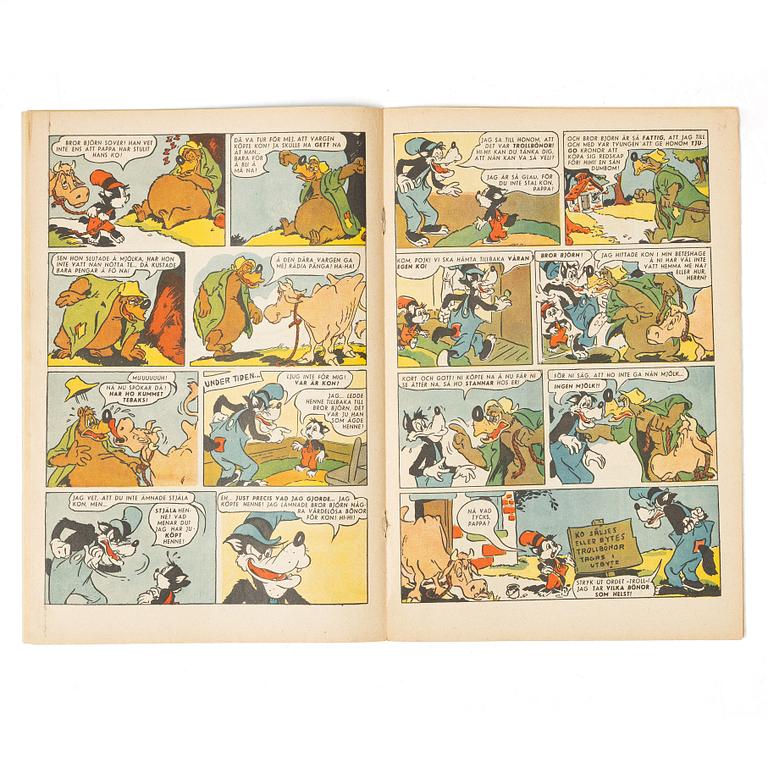 Comic book, Donald Duck & Co, no. 11, 1949.