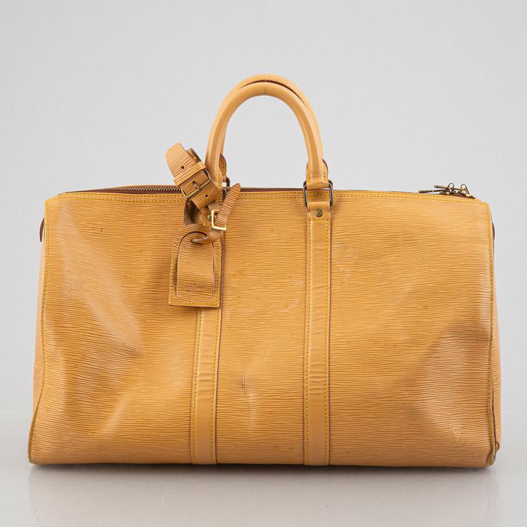 Louis Vuitton, weekend bag, "Keepall 45", 1987.