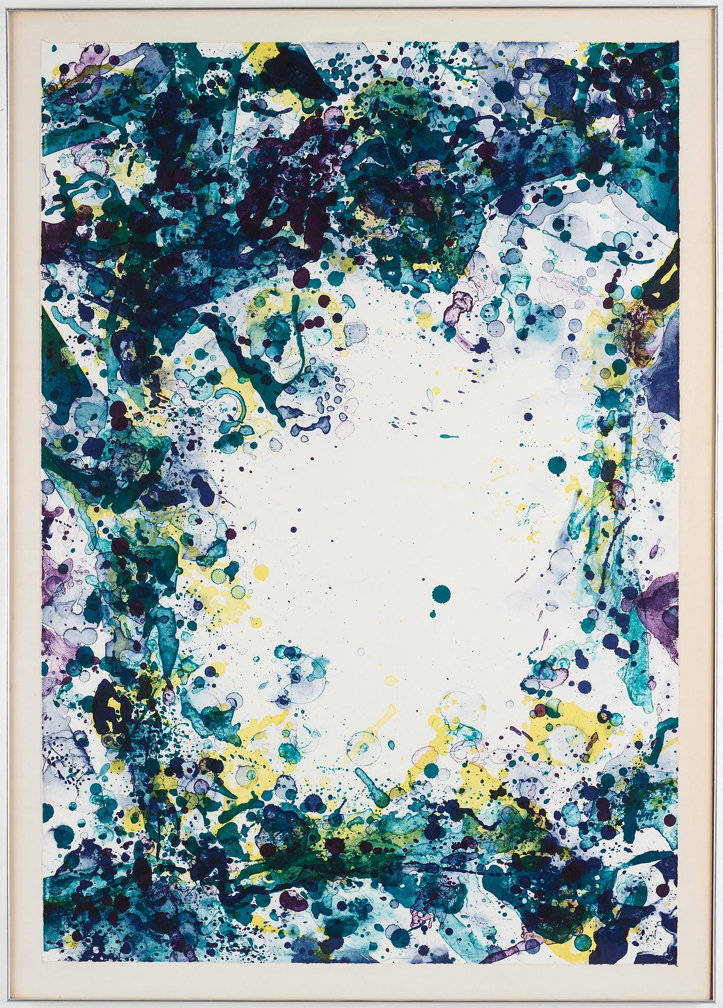 Sam Francis, "Cut Throat".