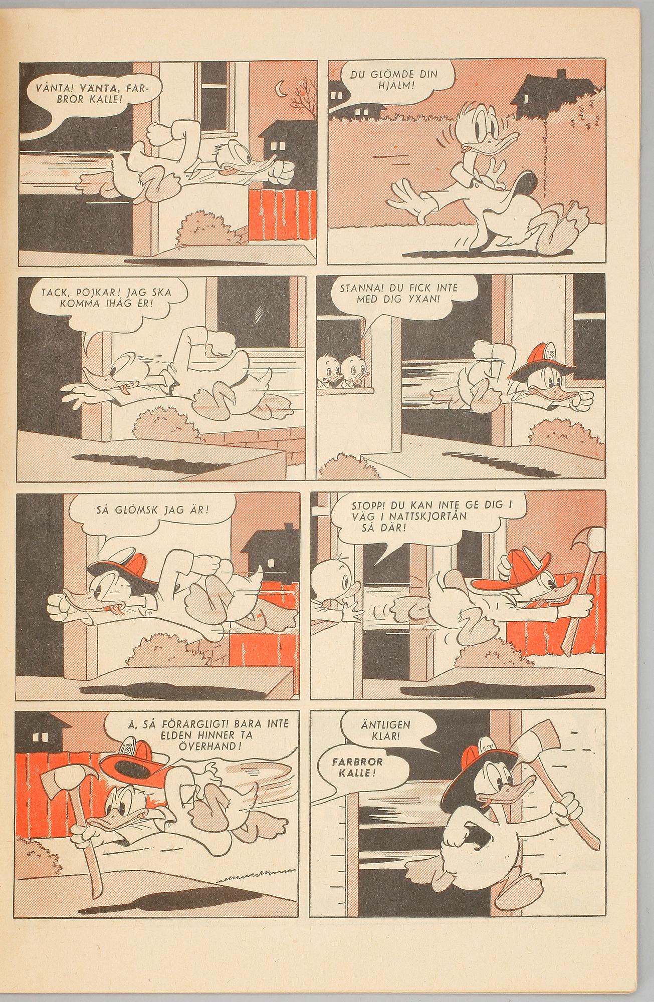 SERIETIDNING, Kalle Anka & Co, nr 1, 1948.