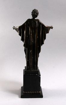D H CHIPARUS, efter, skulptur, patinerad brons.