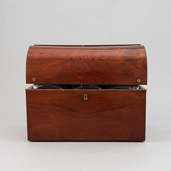 A brandy casket, 19th ct.