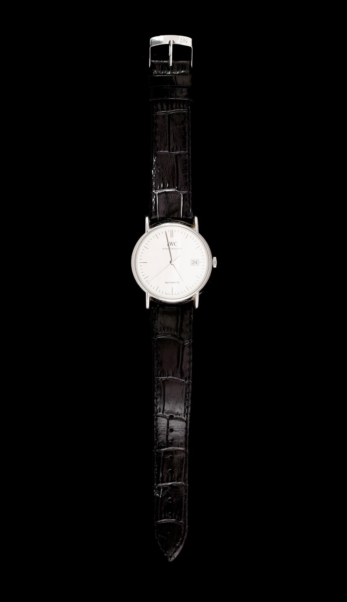 HERRARMBANDSUR, stål, IWC, Schaffhausen, Portofino.