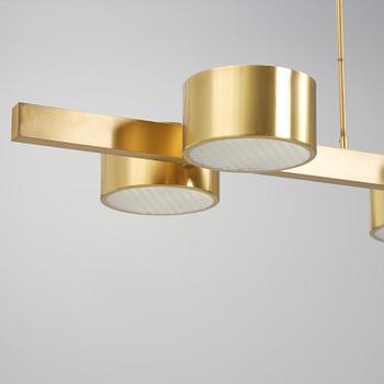 Hans-Agne Jakobsson, a monumental ceiling lamp model T 261/14, Hans-Agne Jakobsson AB, Markaryd, 1950s-60s.